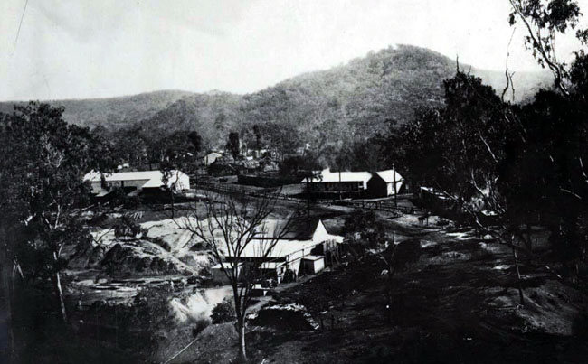 Mount Morgan Mine 1884