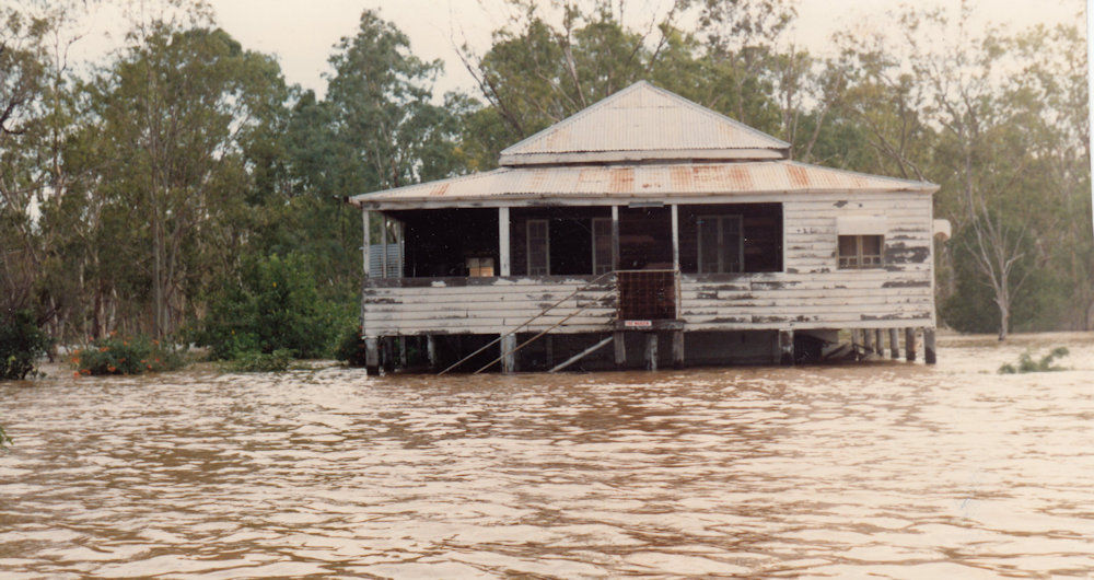Boolburra house 1991 flood